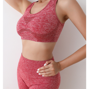 🧘‍♀️ Top Deportivo Seamless Dama – Color Vino