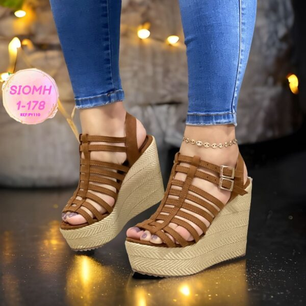 SANDALIAS PLATAFORMA DAMA SIOMH - Imagen 2