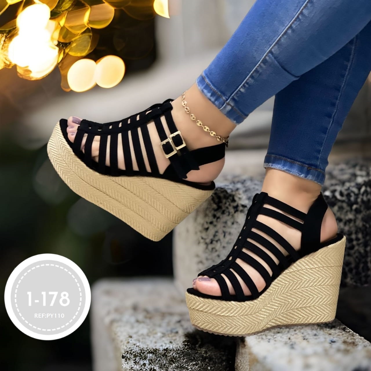 SANDALIAS PLATAFORMA DAMA SIOMH